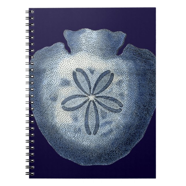 Carnet Indigo Shells III (Devant)