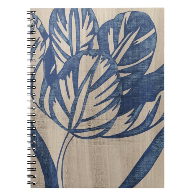 Carnet Indigo Tulip (Devant)