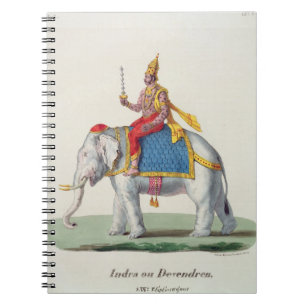 Carnet INDRA ou Devendra, de "francaise de L'Inde…",