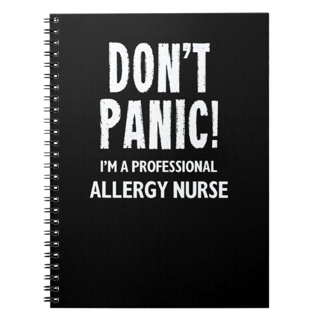 Carnet Infirmière allergologue (Devant)