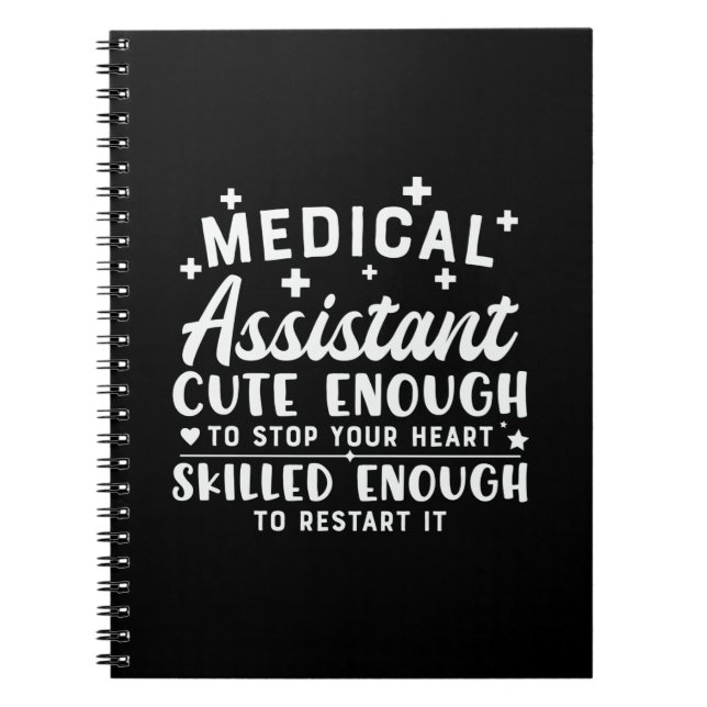 Carnet Infirmière Cadeau Assistant Médicale Assez mignon (Devant)