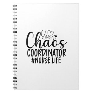 Carnet Infirmière Cadeau Chaos Coordinateur Infirmière Vi