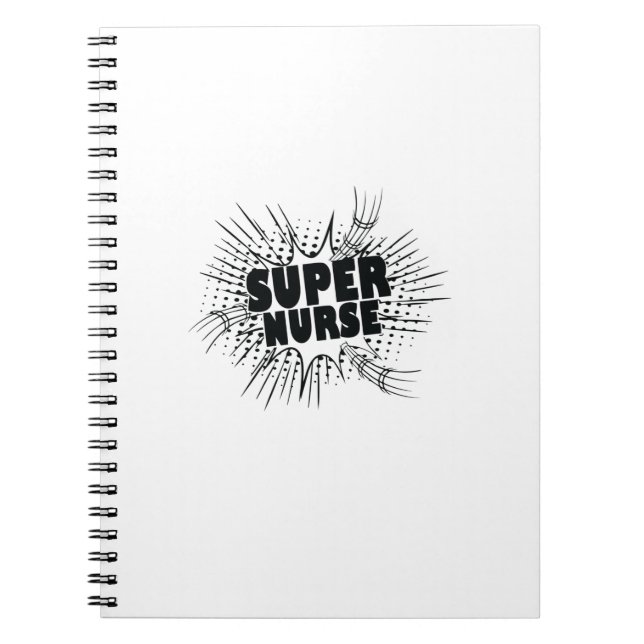 Carnet Infirmière Cadeau Super Infirmière (Devant)