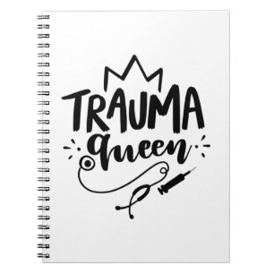 Carnet Infirmière Cadeau Trauma Reine