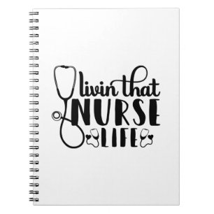 Carnet Infirmière Cadeau Vivre Cette Infirmière Vie