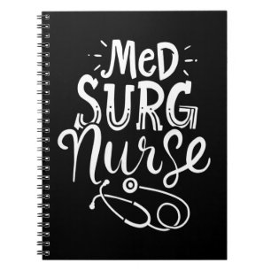 Carnet Infirmière chirurgicale Médicale Médecine Surg Nur