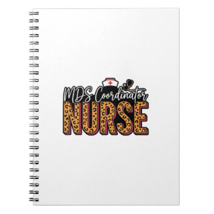Carnet Infirmière coordinatrice MDS Design de chemise vin