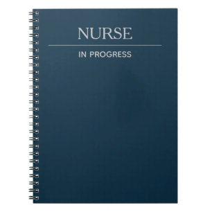 Carnet Infirmière en cours Simple Ordinateur portable bl
