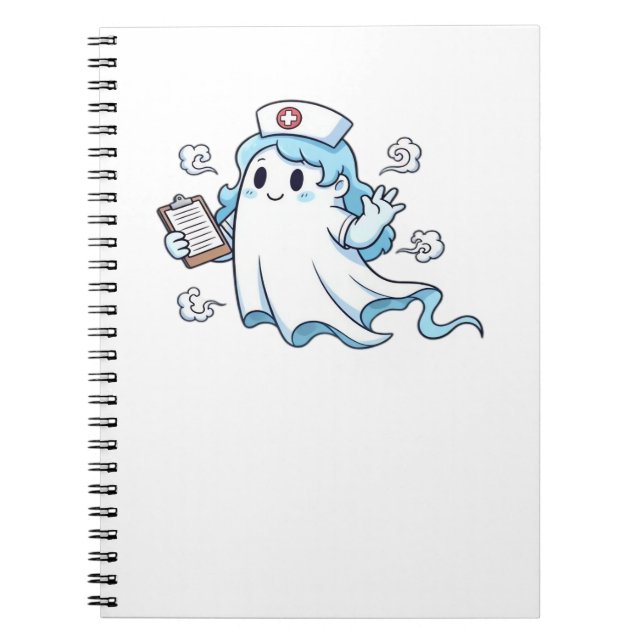 Carnet Infirmière fantôme Soins effrayants et hantise fan (Devant)