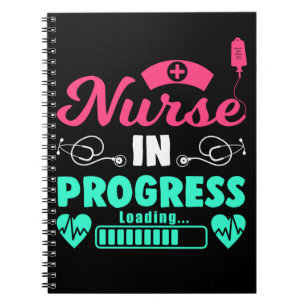 Carnet Infirmière future Chargement Cute Infirmière inscr