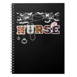 Carnet Infirmière Halloween cadeau de chemise avec Citrou