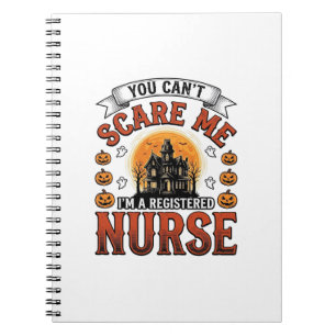 Carnet Infirmière Halloween Vintage Épouvantable Infirmiè