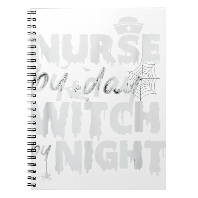 Carnet Infirmière Par Sorcière De Jour Par Halloween De N (Devant)