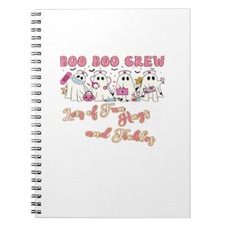 Carnet Infirmière pédiatrique Fun Halloween Design T esse