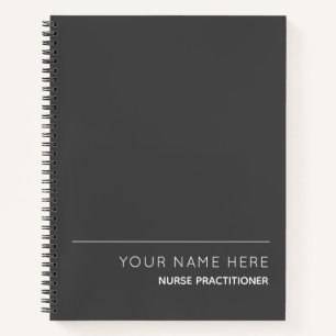 Carnet Infirmière Praticien Ordinateur portable Spiral Pe