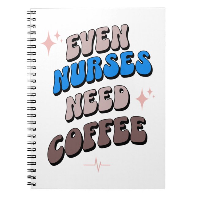 Carnet Infirmières et café (Devant)