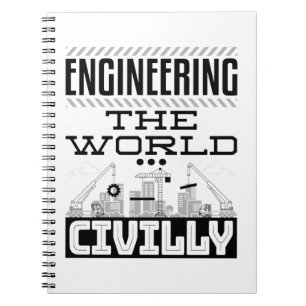 Carnet Ingénierie Le monde Civilly Cool Ingénieur Civil