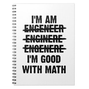 Carnet Ingénieur. Je suis bon avec les maths