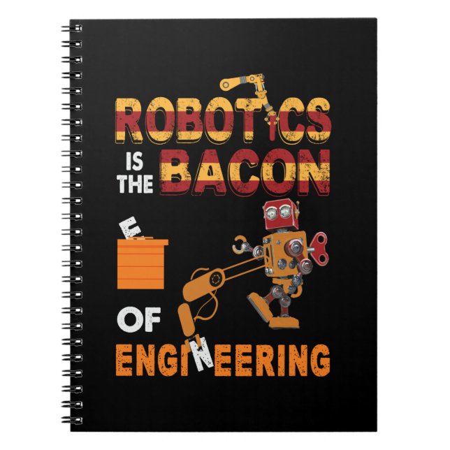 Carnet Ingénieur robotique de l'ingénierie (Devant)