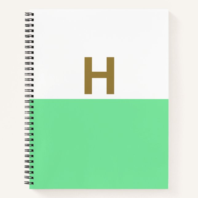 Carnet initial H Gold (Devant)