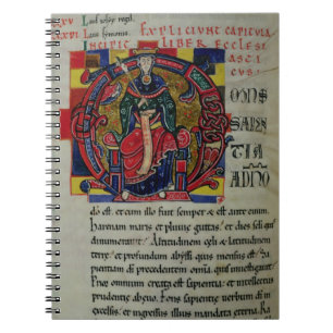 Carnet Initiale "O" de Mme 2 fol.8 Historiated dépeignan