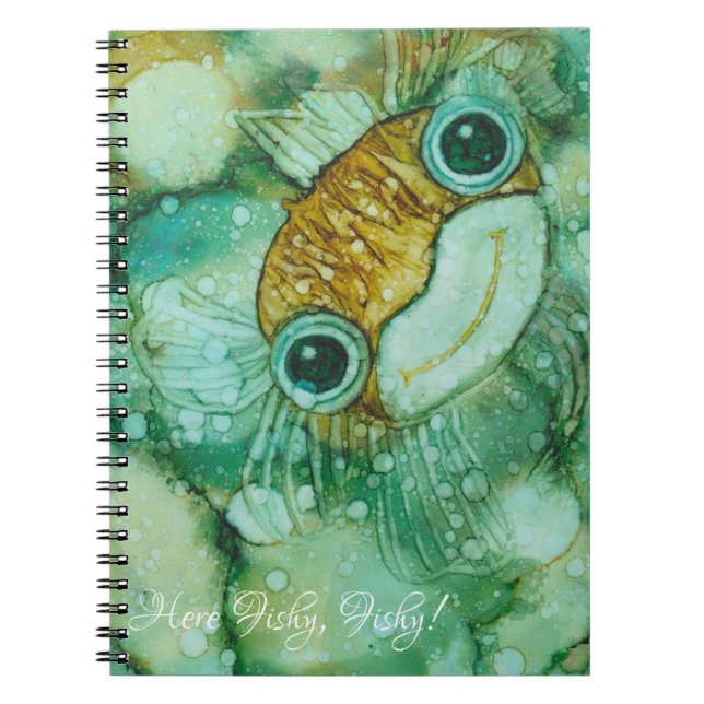 Carnet "Inkblot/Cute Fish Personnaliser (Devant)