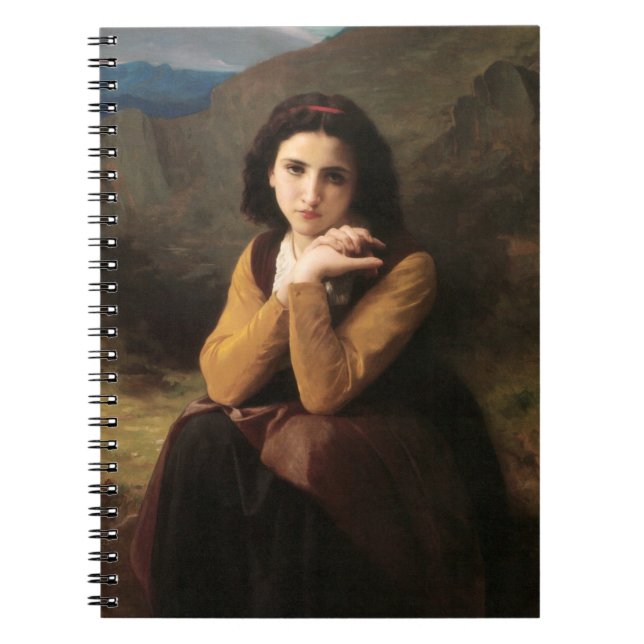 Carnet Innocence de la jeunesse, Bouguereau (Devant)