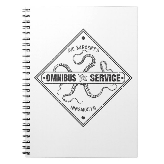 Carnet Innsmouth Bus Service Joe Sargent (Devant)