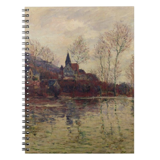 Carnet Inondations de Claude Monet | chez Giverny (Devant)