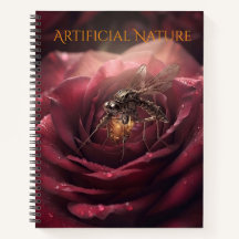 Insecte Steampunk sur Rose Sombre | Botanique Vint