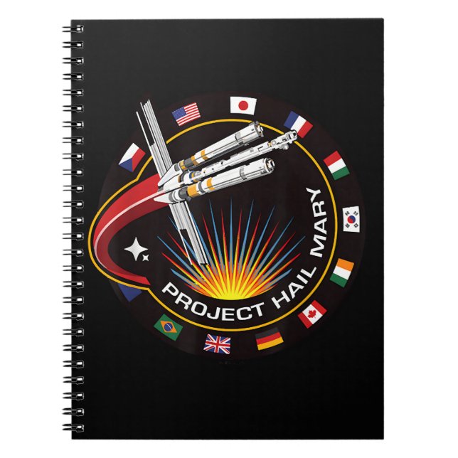 Carnet Insigne de mission spatiale (Devant)