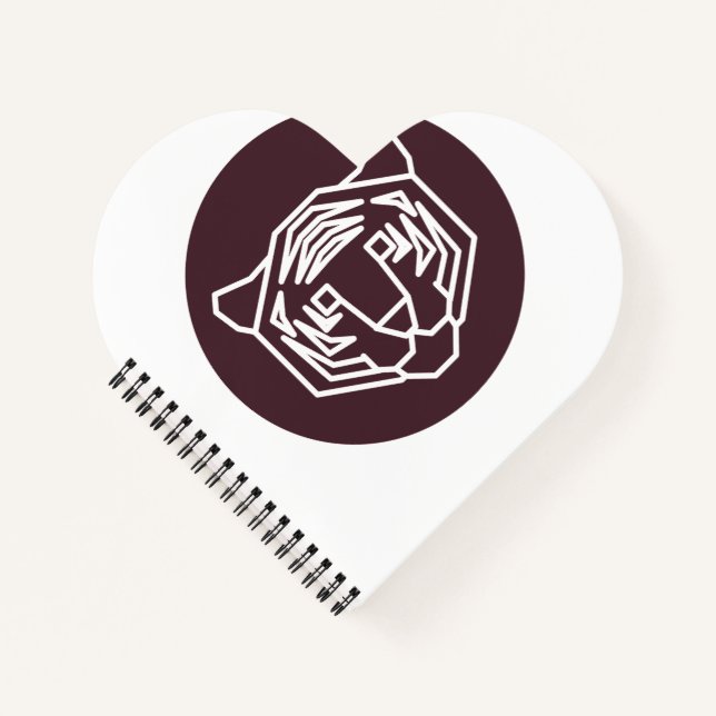 Carnet Insigne Visage Tiger (Devant)