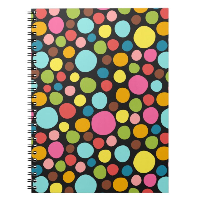 Carnet Inspiration colorée motif mignonne (Devant)