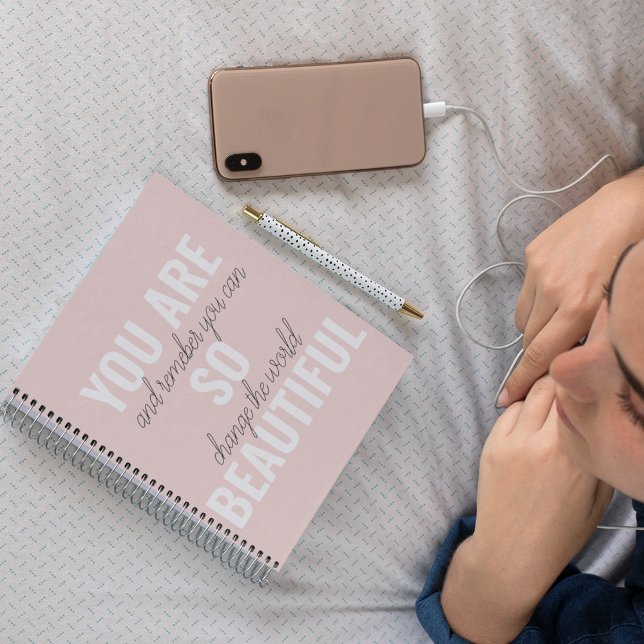 Carnet Inspiration Tu Es Si Belle Citation Positive  (Créateur téléchargé)
