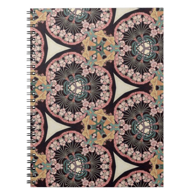 Carnet inspiré d'Alphonse Mucha (Devant)