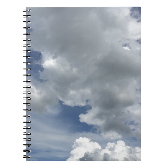 Carnet Inspirer le paysage nuageux (Devant)