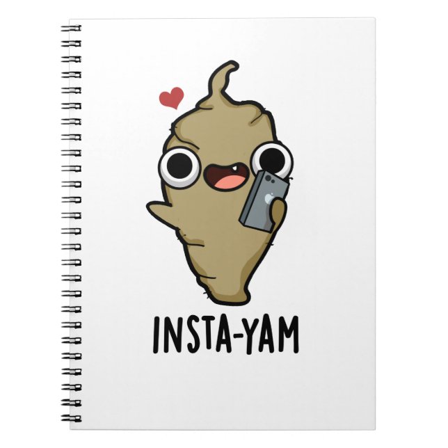 Carnet Insta-igname Punition de légume drôle sur les médi (Devant)