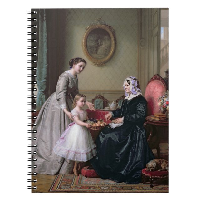 Carnet Intérieur "aux châtaignes" Wimbledon, grand-mère (Devant)