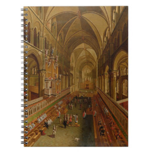 Carnet Intérieur de la cathédrale de Cantorbéry,
