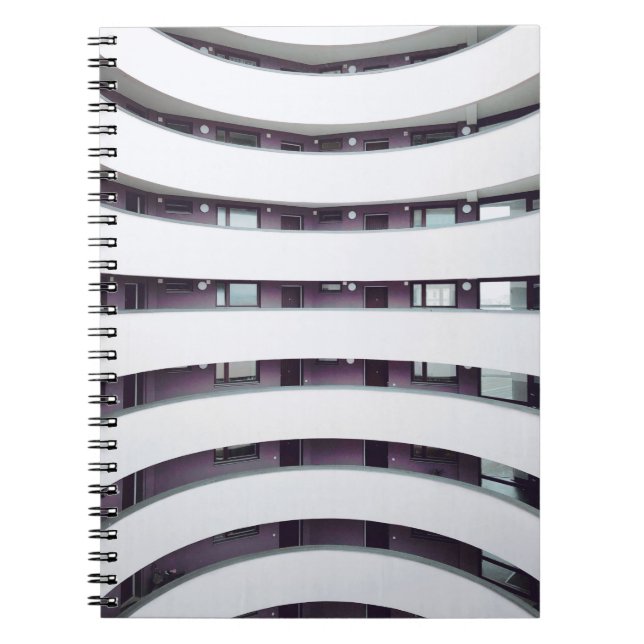 Carnet Intérieur du bâtiment blanc (Devant)