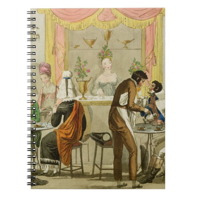 Carnet Intérieur d'un café, pub. pour William Pearm (Devant)
