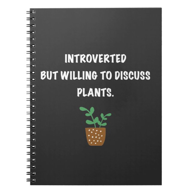 Carnet Introduction et plante (Devant)