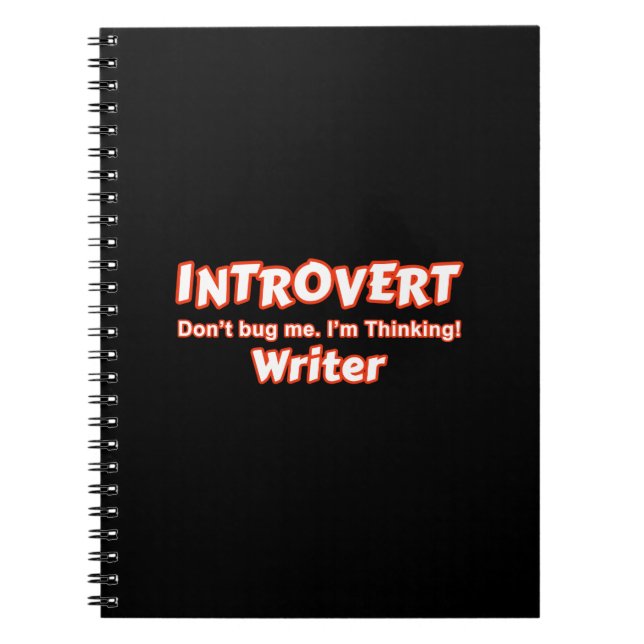 Carnet Introvert Writer (Devant)