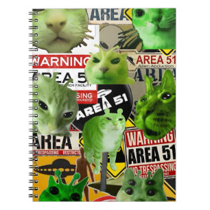 Carnet Invasion de chats Aliens : Les Felines de la zone