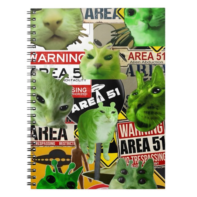 Carnet Invasion de chats Aliens : Les Felines de la zone  (Devant)