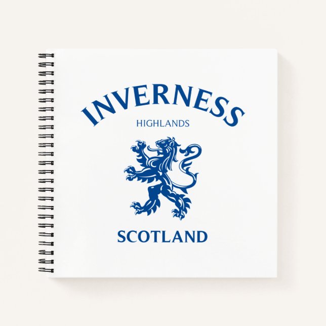 Carnet INVERNESS Ecosse (Devant)