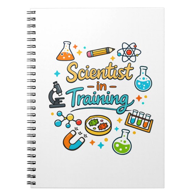 Carnet Invitation Jeune Scientifique en Formation (Devant)