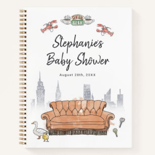 Carnet Invité à la Baby Shower Central Perk FRIENDS™
