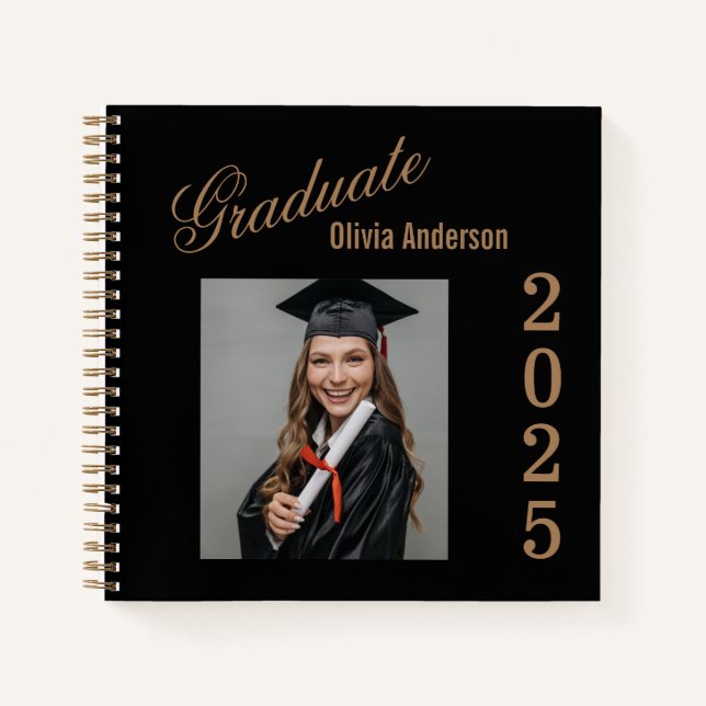Carnet Invités de la fête de graduation Se connecter (Devant)