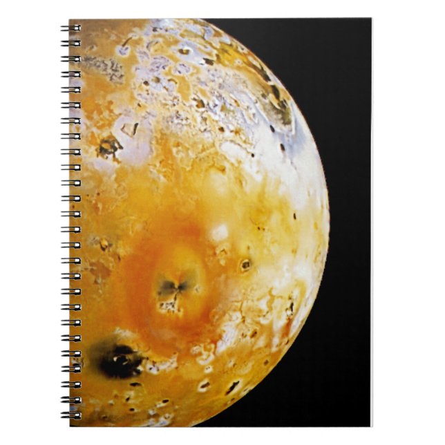 Carnet Io de la lune de Jupiter (Devant)